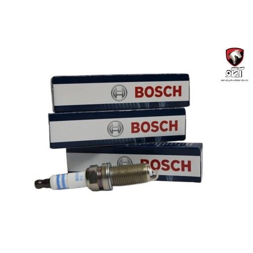 شمع BOSCH پلاتینیوم سوزنی پایه بلند مدل FR7MPP10(پک 4 عددی)